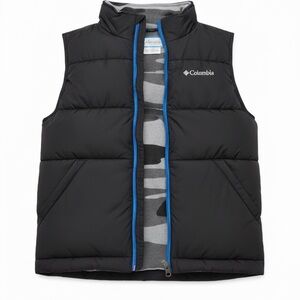 Columbia kids vest sz 10/12 reversible